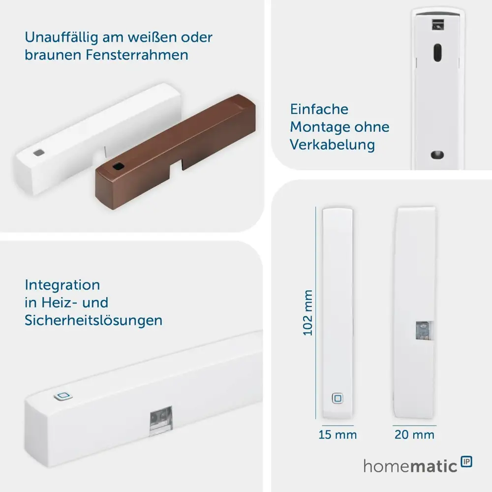 Homematic IP Smart Home Fenster- und Türkontakt