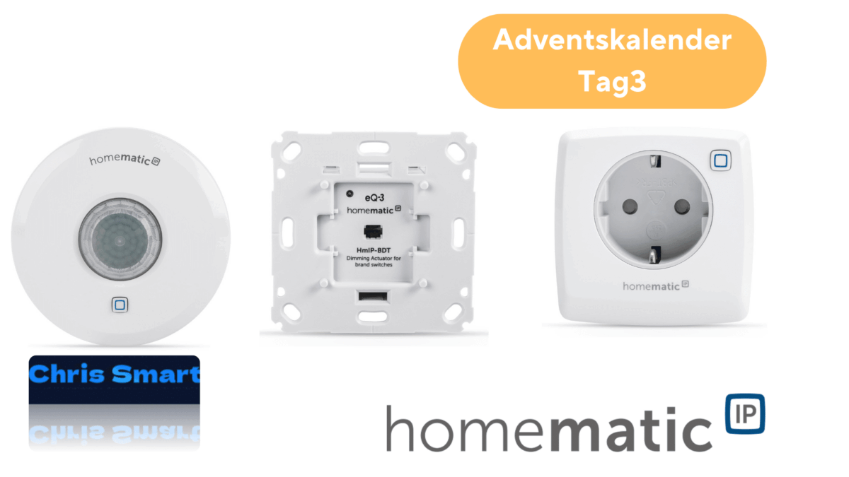 Calendario de Adviento IP de Homematic: Iluminación inteligente en el tercer día